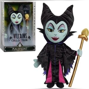 Disney Villains Collection: Maleficent Plush, 13-inch Collectible Plush Doll